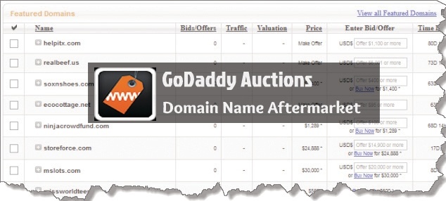 Используйте купон Godaddy аукционов, чтобы получить большую экономию при регистрации учетной записи GoDaddy Auctions